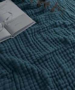 Manta de Muselina King Comfy Cubs, Tamaño Extra -Neptuno