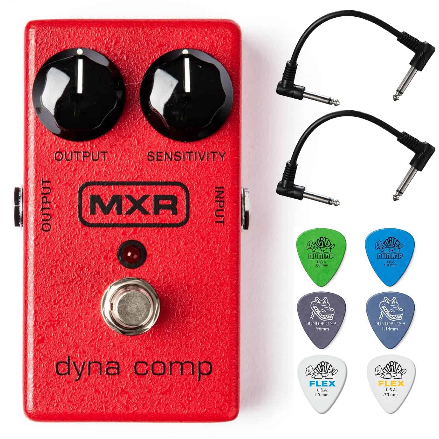 Pedal de Compresor Briskdrop MXR M102 Dyna Comp con Bundle