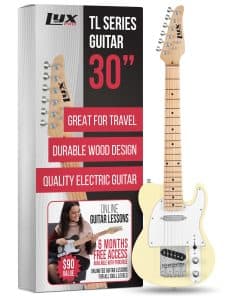 Guitarra Eléctrica LyxPro 30'' Serie TL, Cuerpo de Madera