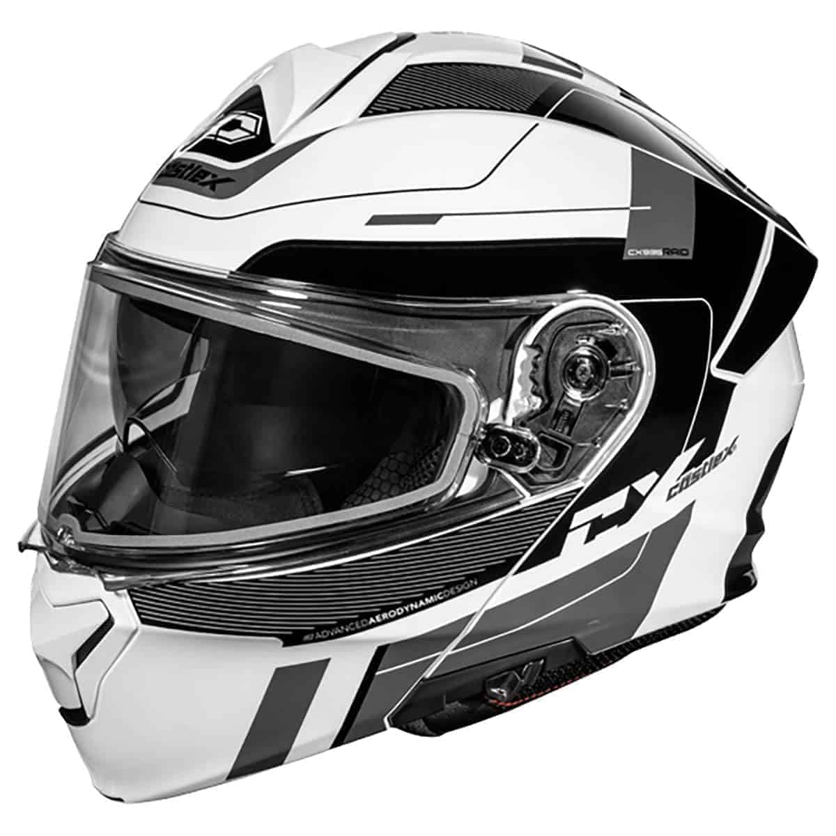 Casco de nieve modular Castle X CX935 Raid (Blanco