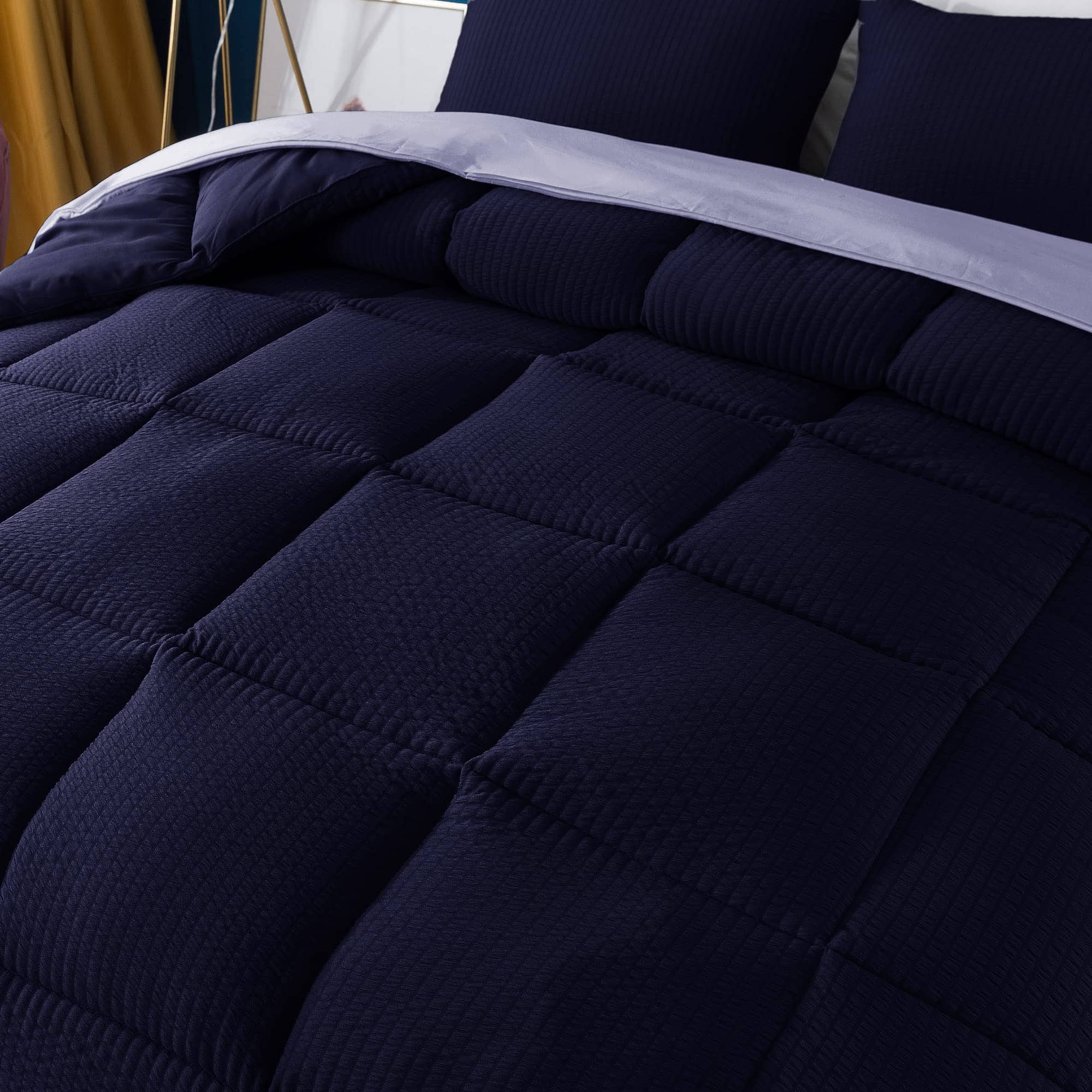 Juego de Edredón de Invierno Domdec twin con 1 funda de - Imagen 5