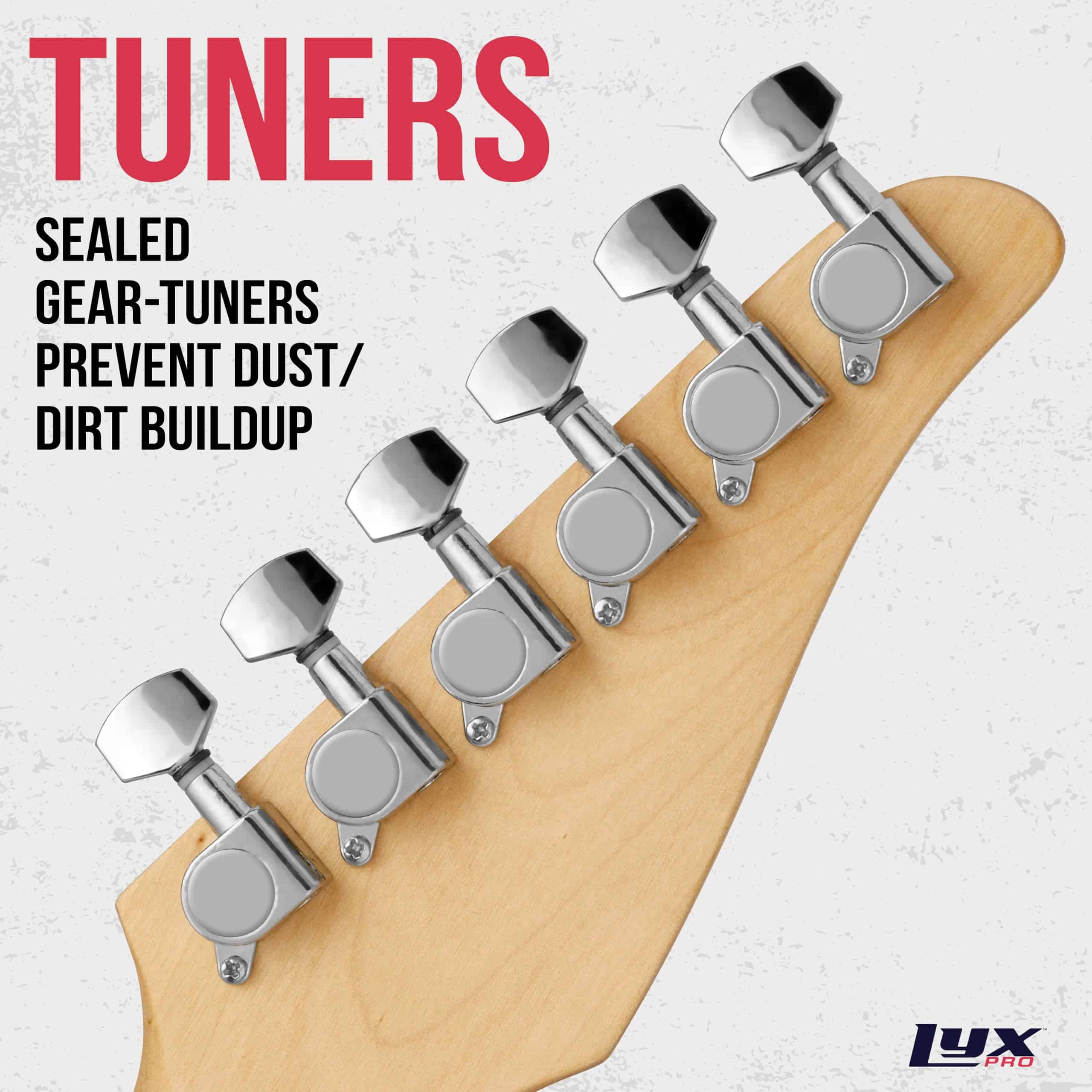 Guitarra Eléctrica LyxPro 30° Serie TL para Zurdos, Cuerpo - Imagen 7