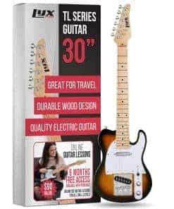 Guitarra Eléctrica LyxPro 30� Serie TL, Cuerpo de Madera de