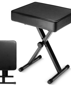 Banqueta para Teclado CAHAYA X-Style Cojín Acolchado de