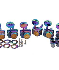 Clavijas de bloqueo de guitarra vintage de 6 en línea