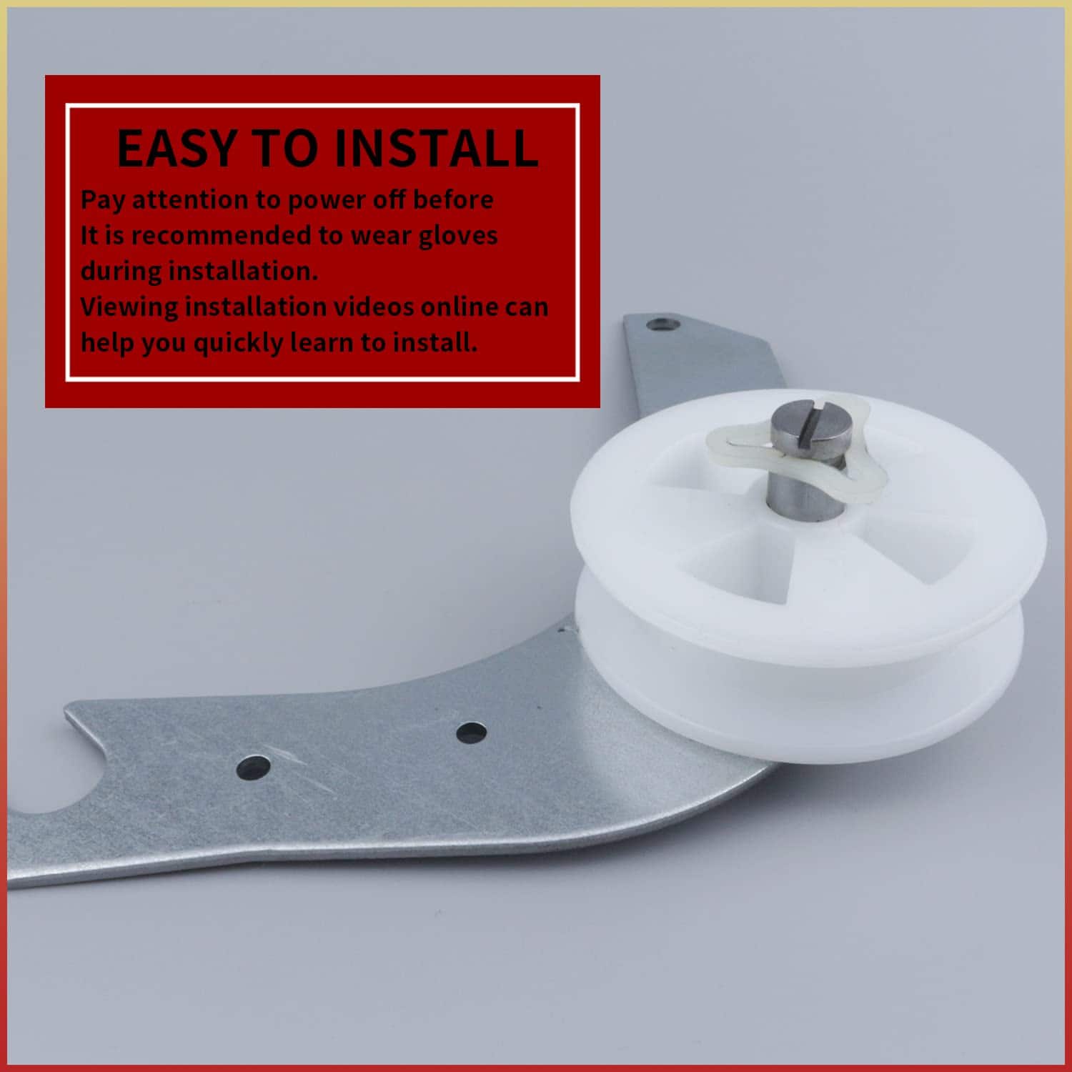 131863007 Brazo de polea loca de la secadora - Repuesto - Imagen 8