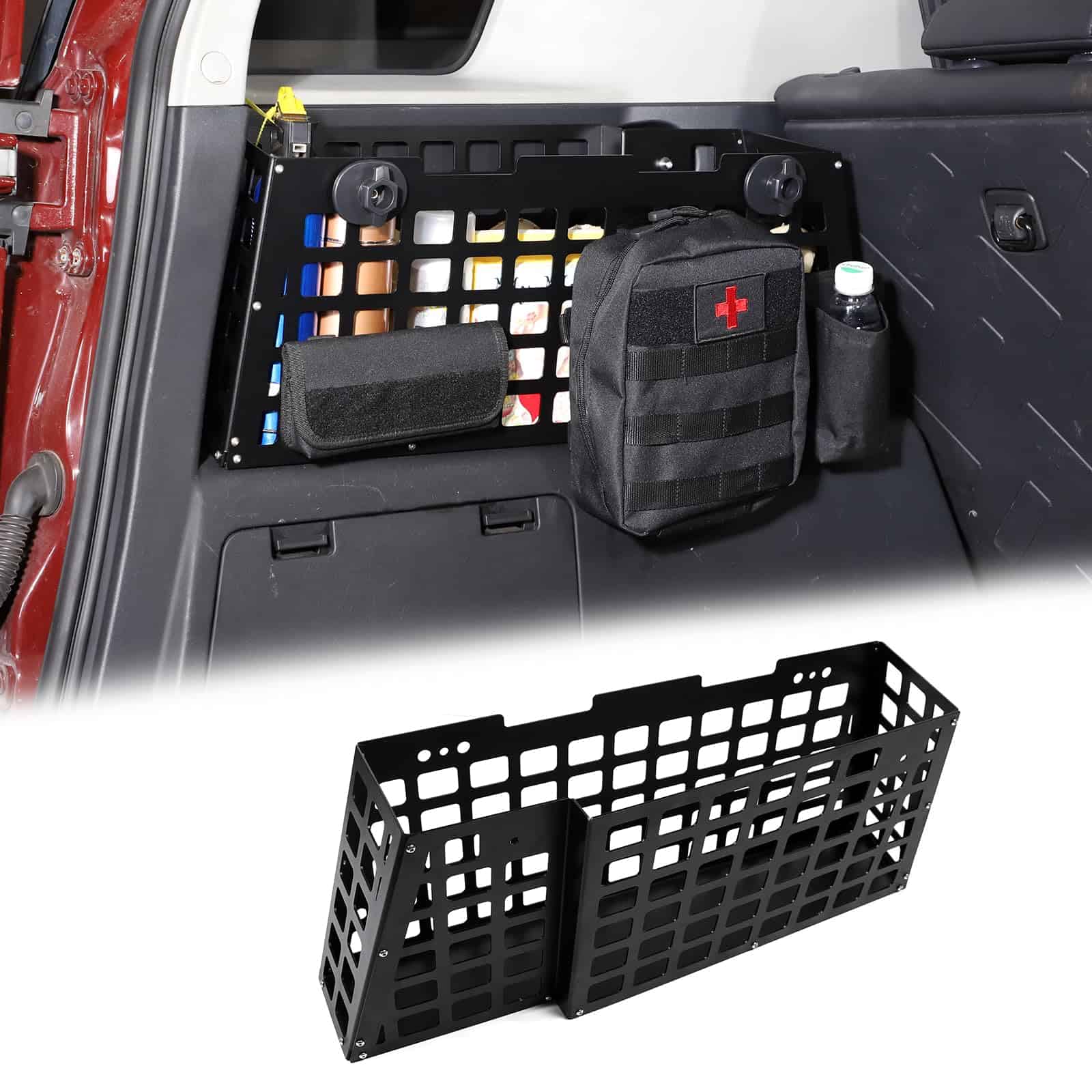 Organizador de Maletero LLKUANG Bandeja Lateral Aleación