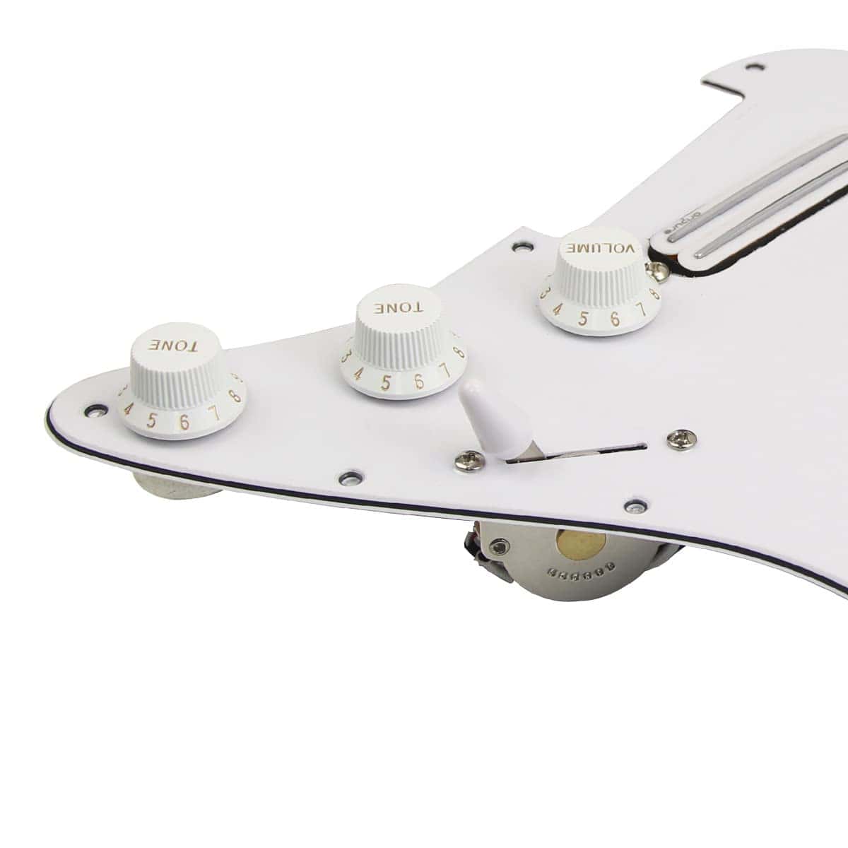 Set de Pickguard Strat precableado SSS con Alnico 5 Hot - Imagen 7