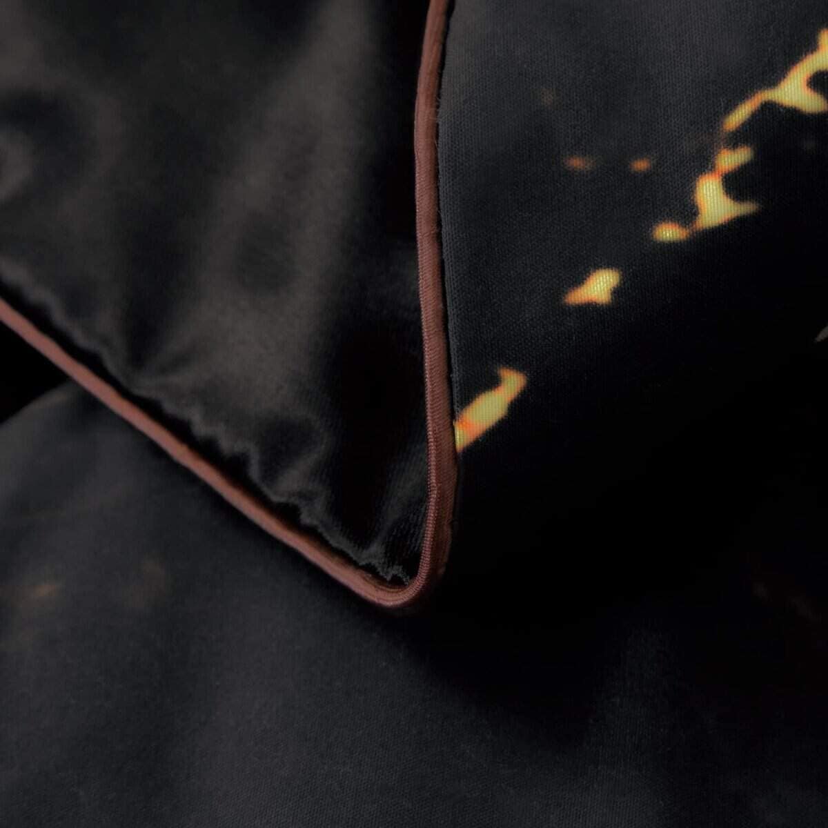 Juego de edredones aoaoaoway Marble Black Queen, 5 Piezas - Imagen 9