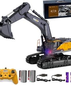 BNAM Excavadora de Juguete Control Remoto 1/14 Escala RC