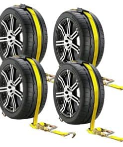 Correas de Amarre para Coches en Remolques - Paquete de 4