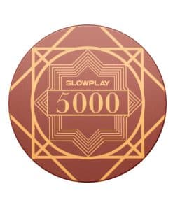 Fichas de póker de cerámica SLOWPLAY Nash a -n de 5000