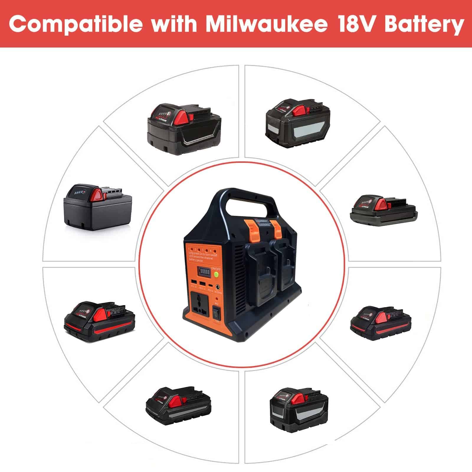 Inversor de Potencia Portátil TEPULAS 300W para Batería - Imagen 6