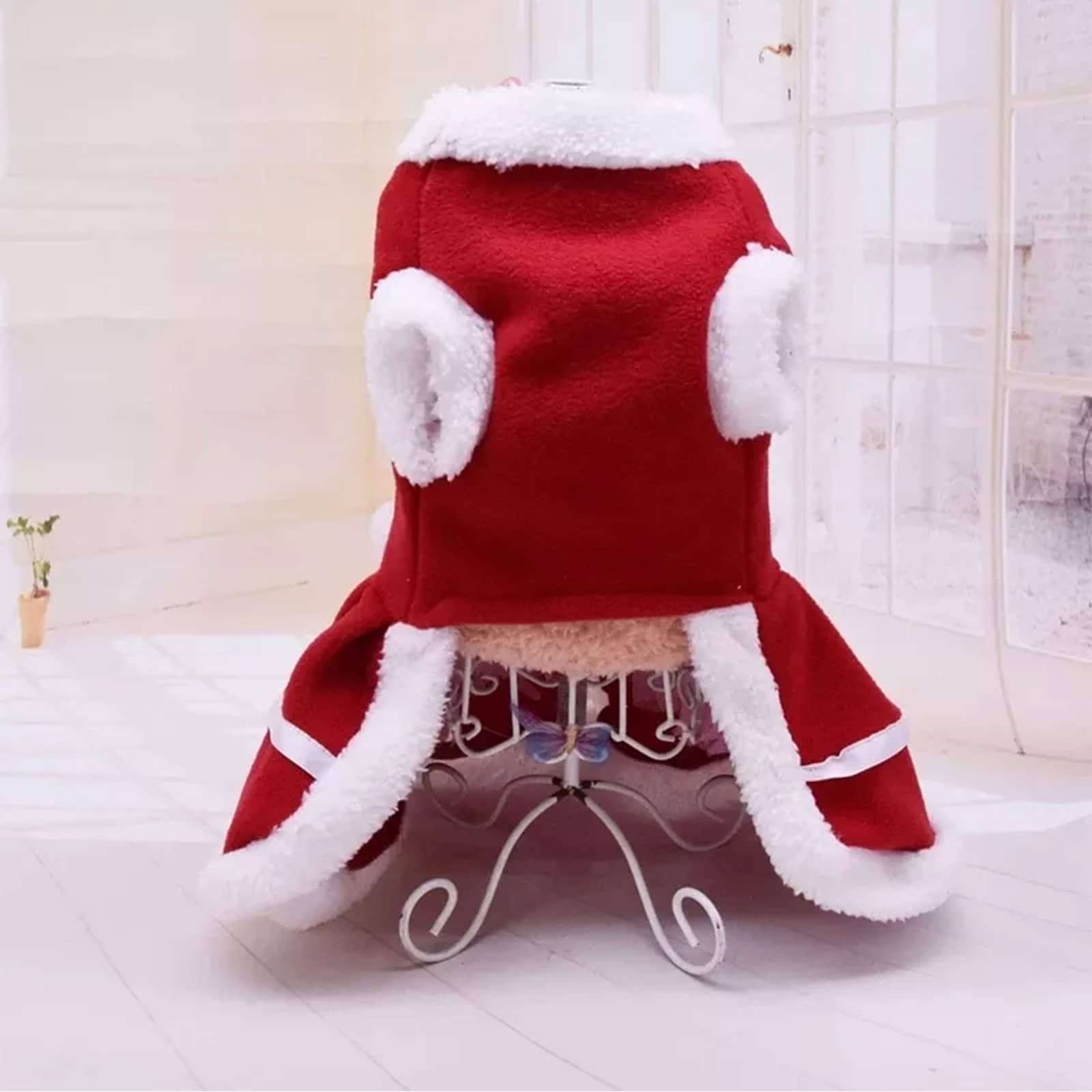Ropa de Navidad para Mascotas Perro Santa Claus Invierno - Imagen 3