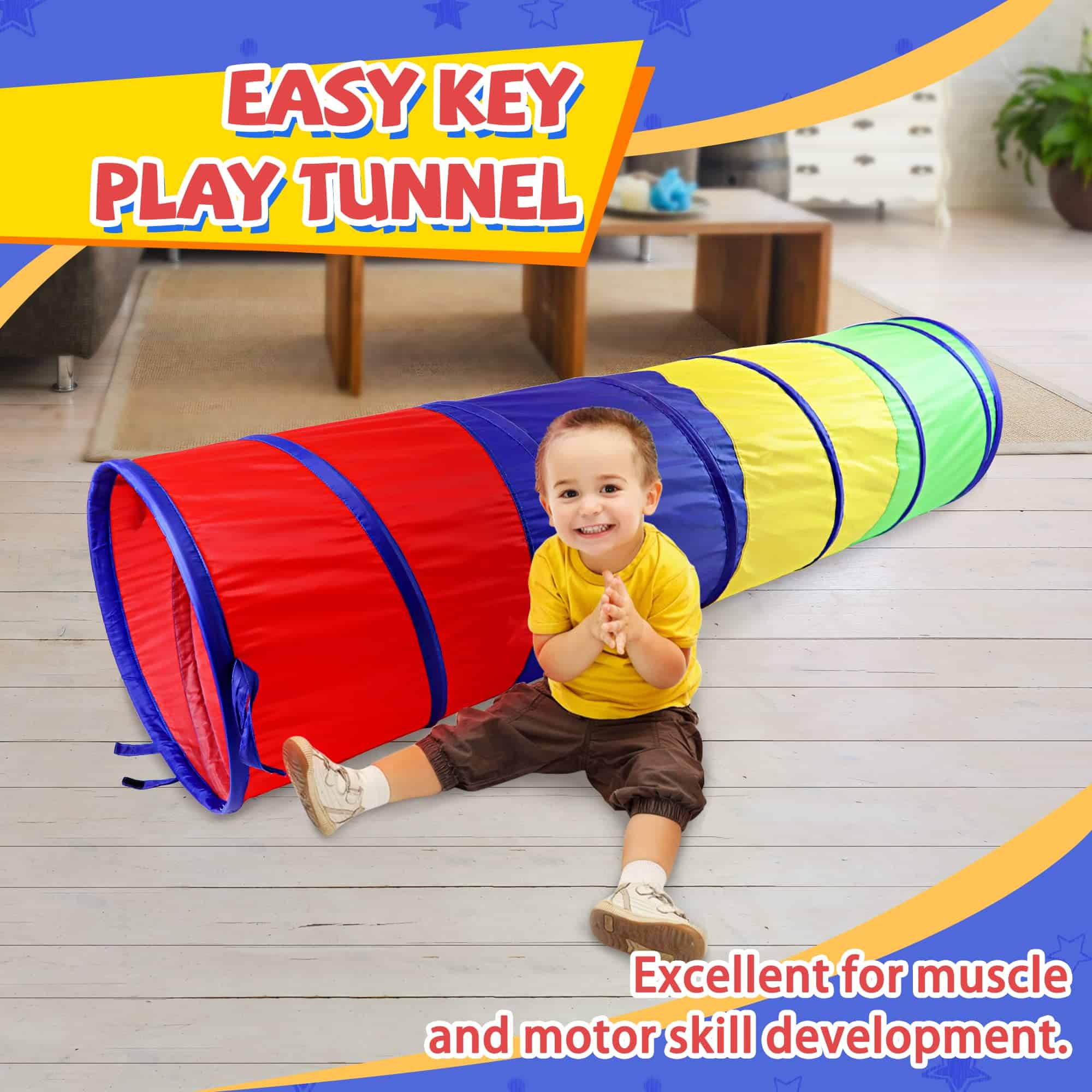 Túnel de Juego NARMAY� Easy Key Pop Up para Niños - Imagen 4