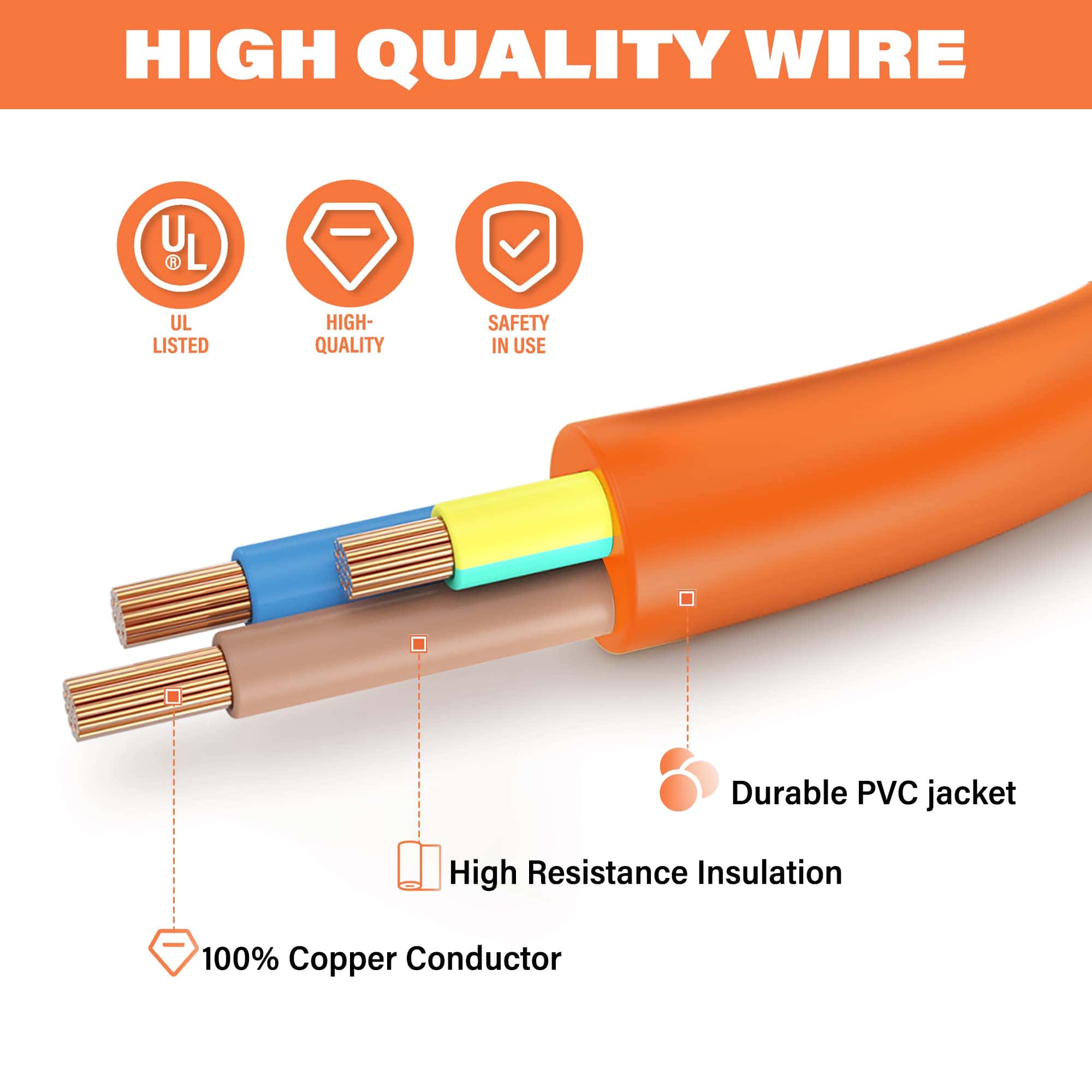 Cable de extensión de corriente para RV de 30 amperios - 25 - Imagen 5