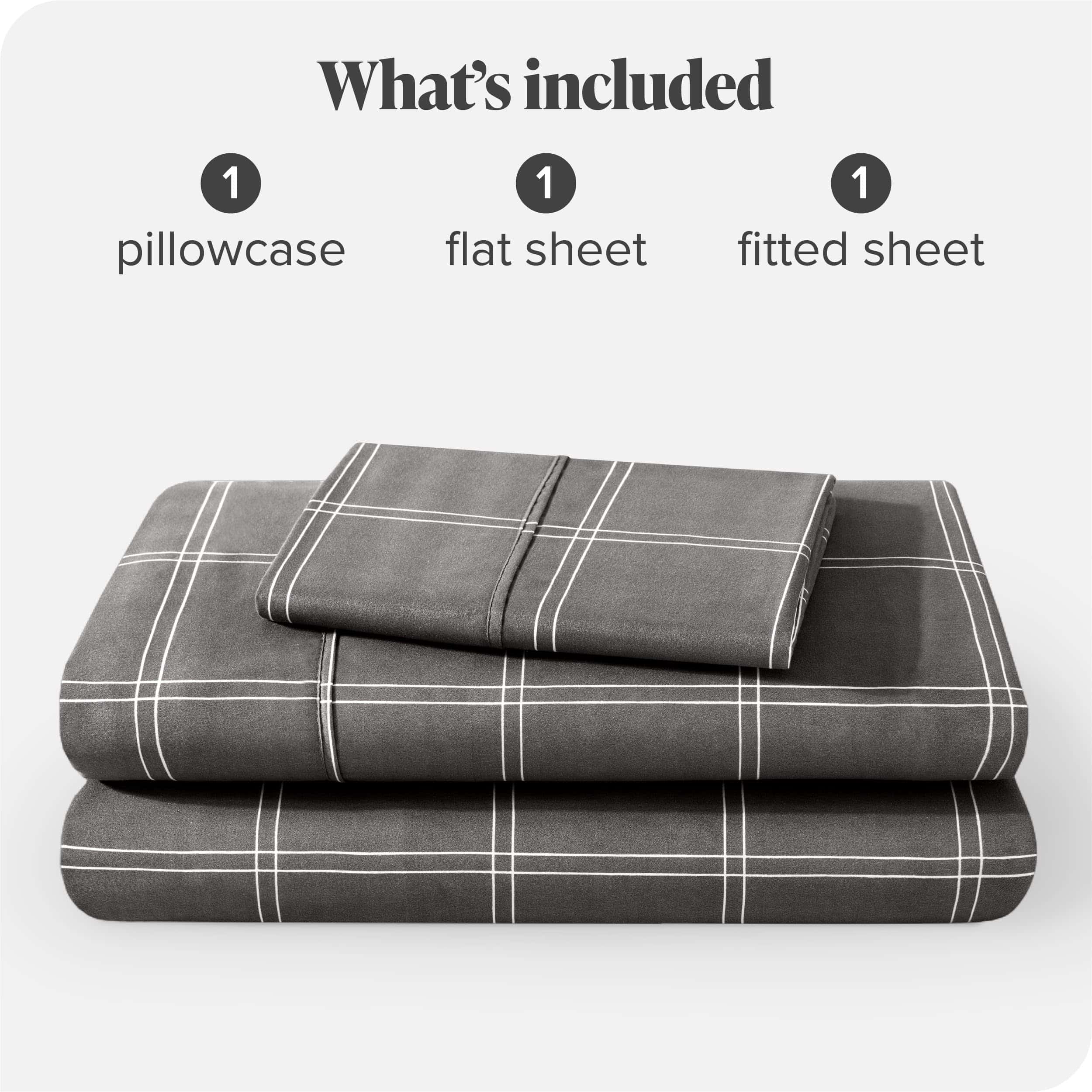 Juego de sábanas Twin Bare Home - Sábanas de cama Twin de - Imagen 9