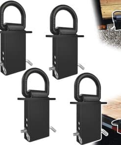 Anillos en D para Bolsillo de Estaca VONLX 4 Piezas