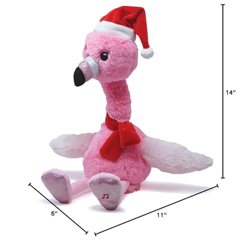 Cuddle Barn - Holi-Lovin' Leslie | Peluche de Flamenco - Imagen 8