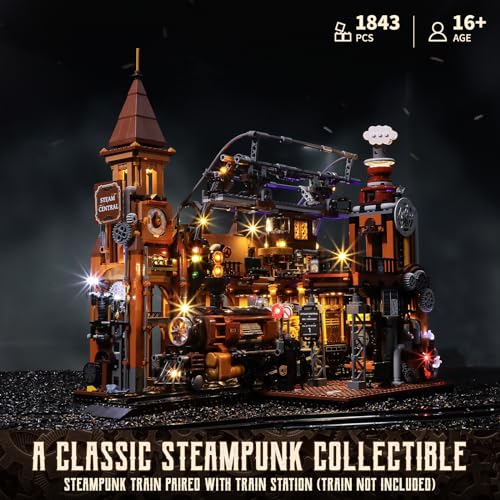 Juego de construcción de iluminación para estación de tren - Imagen 6