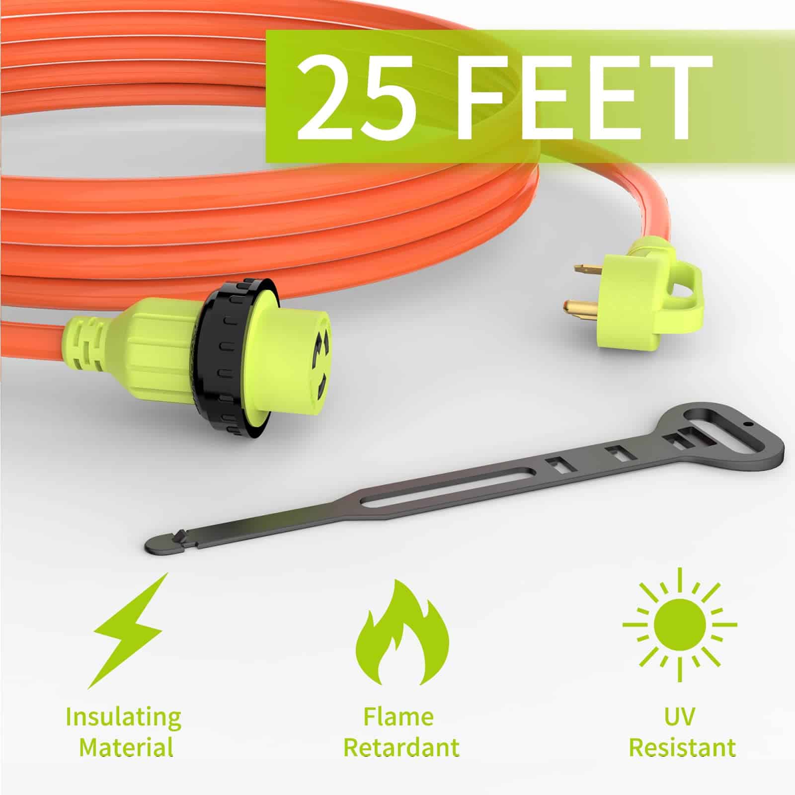 Cable de extensión de corriente para RV de 30 amperios - 25 - Imagen 4