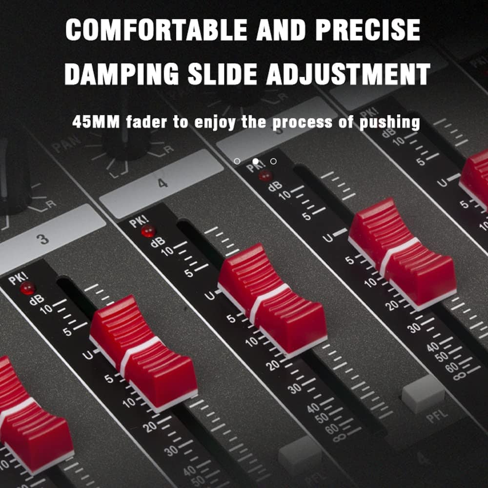 Mixer Profesional Weymic CK-60 (6 Canales) para Grabación - Imagen 6