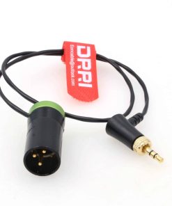 Cable de Audio DRRI XLR de perfil bajo de 3 pines NEUTRIK a