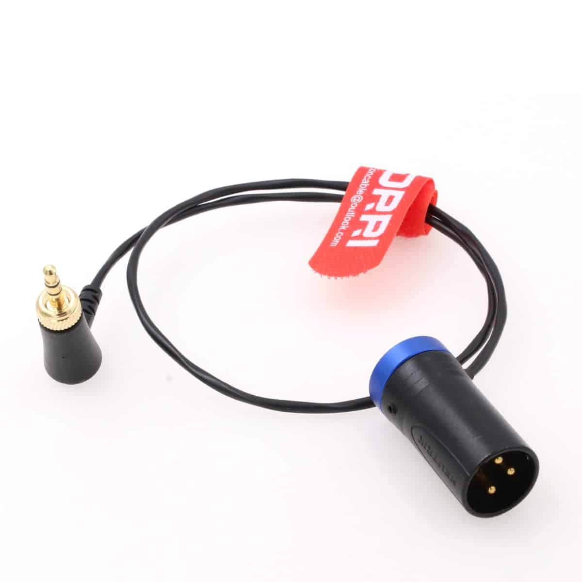 Cable de Audio DRRI XLR de Bajo Perfil 3 Pines NEUTRIK a