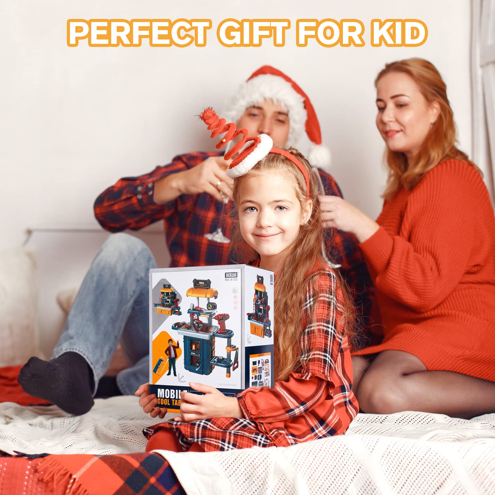 Banco de herramientas 3 en 1 para niños - GEIYATOI, Banco - Imagen 7