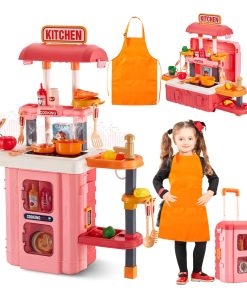 Cocina de Juego 3 en 1 para Niños - GEIYATOI, Set de Cocina