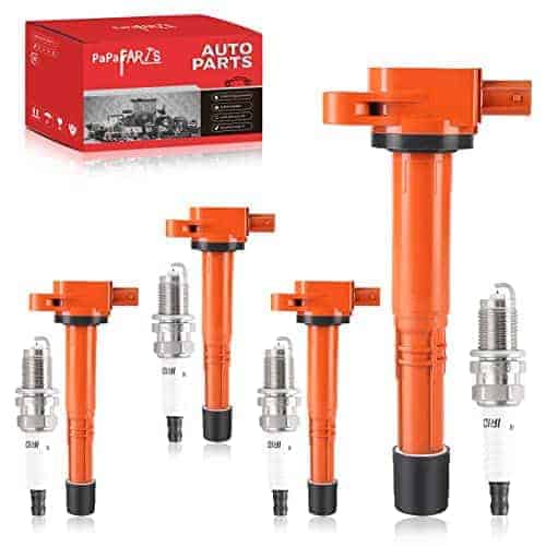Conjunto de 4 Bobinas de Encendido UF311 y Bujía de Iridio
