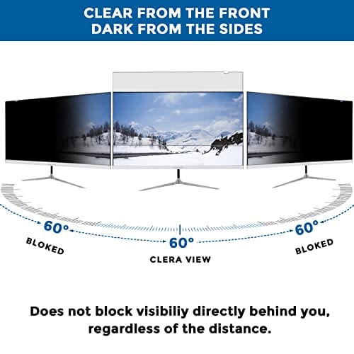 Filtro de pantalla de privacidad para computadora JIEYKJO - Imagen 4