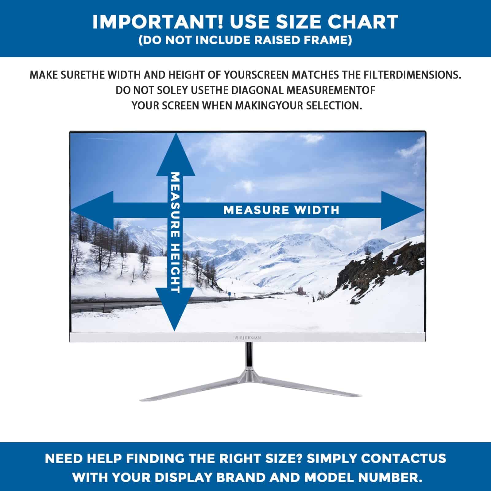 Filtro de Privacidad de Pantalla de Computadora JIEYKJO de - Imagen 3