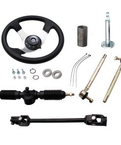 Kit de Volante de Dirección de 320mm y Engranaje de