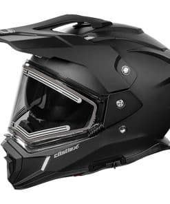 Casco de nieve eléctrico Castle X CX200 Dual Sport (Negro
