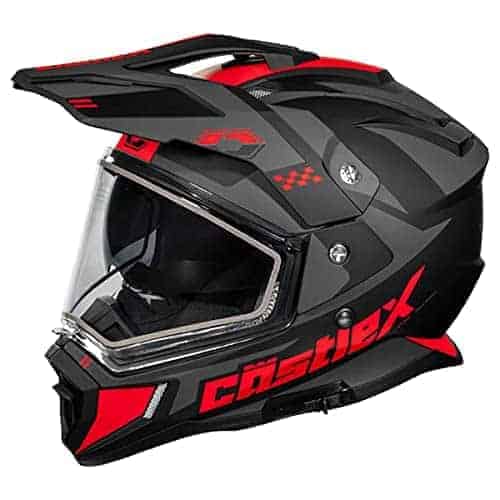 Casco de Nieve Deportivo Castle X CX200 Wrath (Rojo Mate -