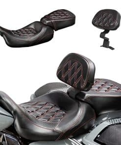 Asientos de bajo perfil para el conductor y pasajero con