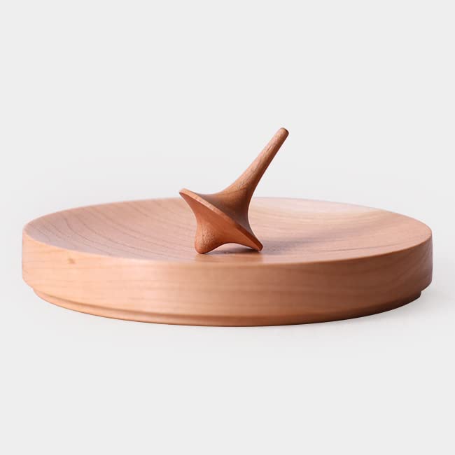 Trompo de Precisión con Base - Trompo Giratorio de Alto