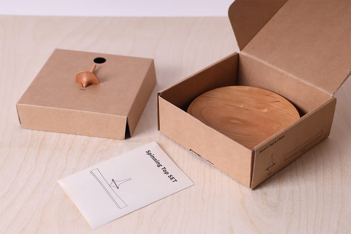 Trompo de Precisión con Base - Trompo Giratorio de Alto - Imagen 3