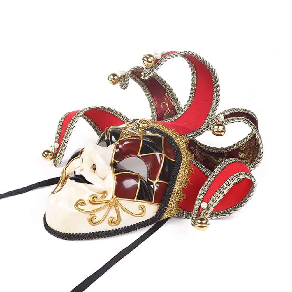 Máscara de Joker de Cara Completa Máscara de Arlequín - Imagen 4