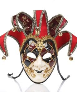 Máscara de Joker de Cara Completa Máscara de Arlequín