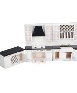 Set de Muebles de Cocina en Miniatura CUEI, Set de Muebles