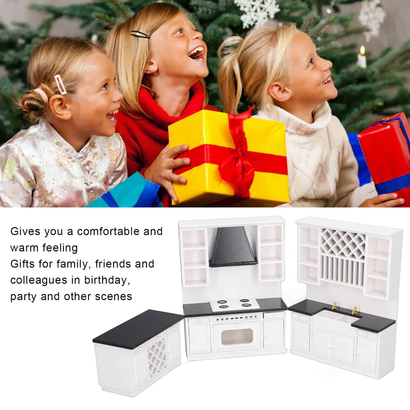 Set de Muebles de Cocina en Miniatura CUEI, Set de Muebles - Imagen 5