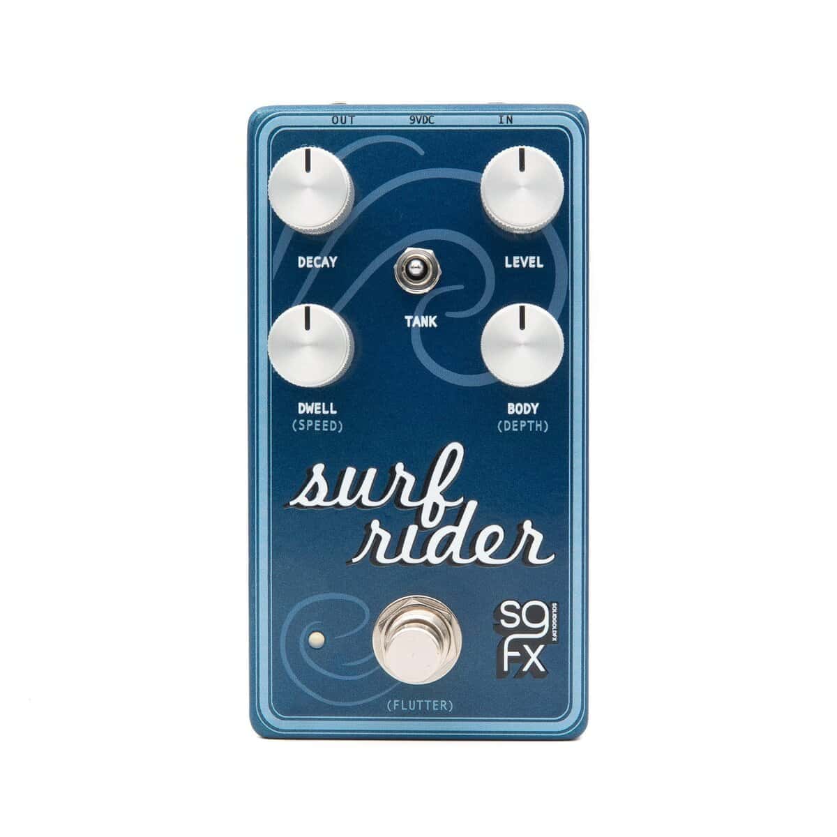 Pedal de Reverb de Muelle SolidGold FX Surf Rider