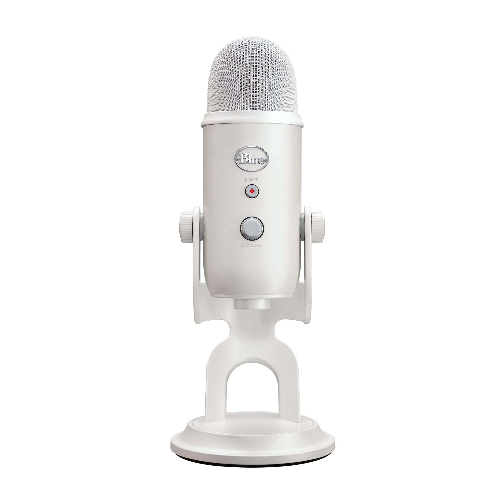 Micrófono USB Blue Yeti (White Mist) con Audífonos de - Imagen 9