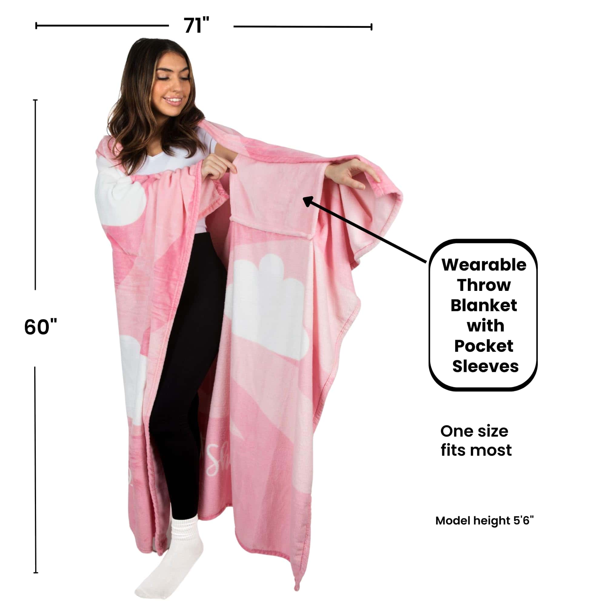Manta Wearable Super Blanky Regalos de Pascua para Adultos - Imagen 6