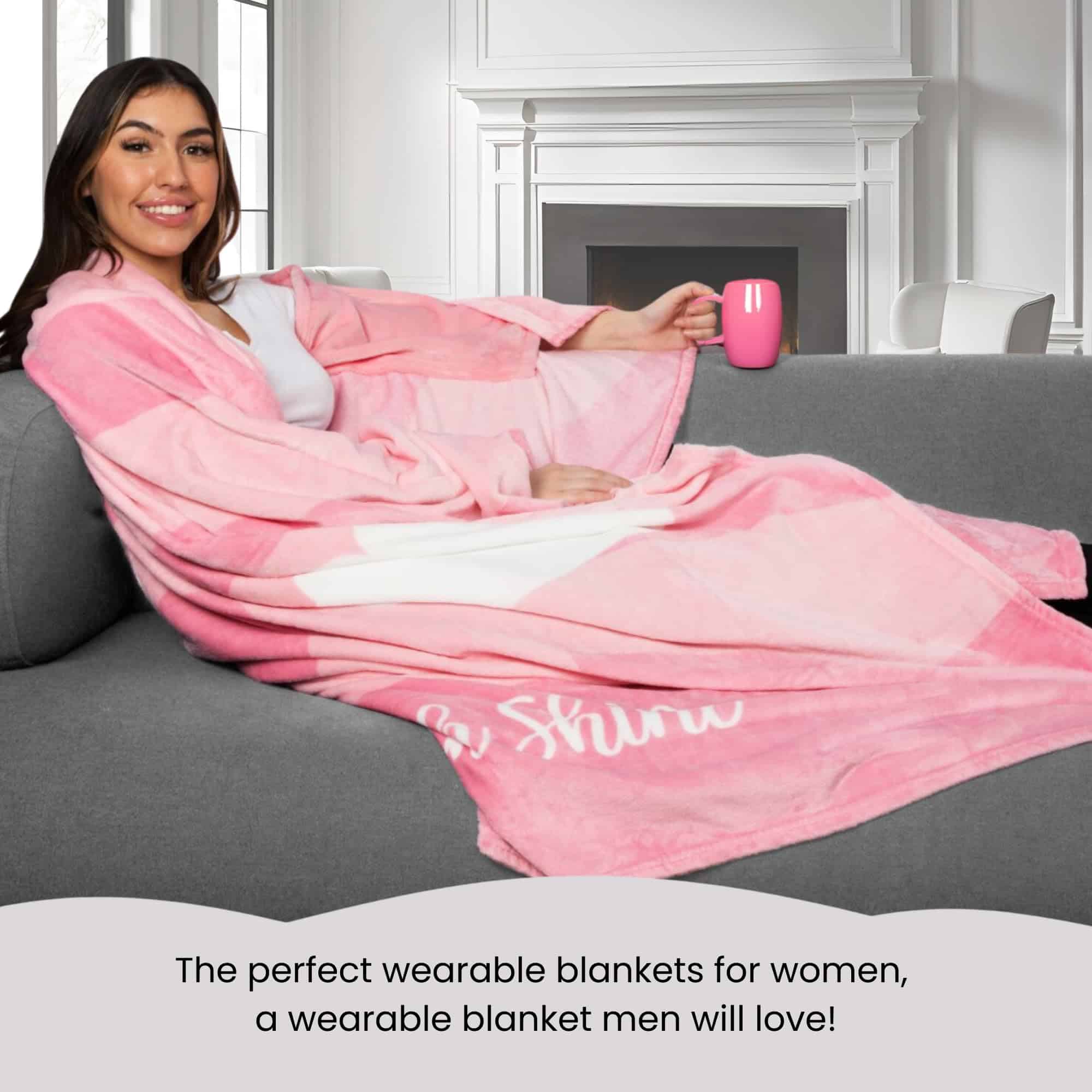 Manta Wearable Super Blanky Regalos de Pascua para Adultos - Imagen 3