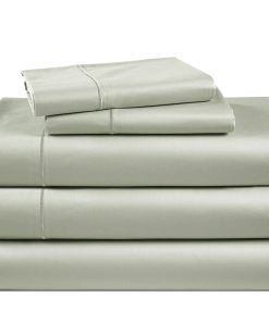 Juego de sábanas LANE LINEN Split King para camas -Mineral