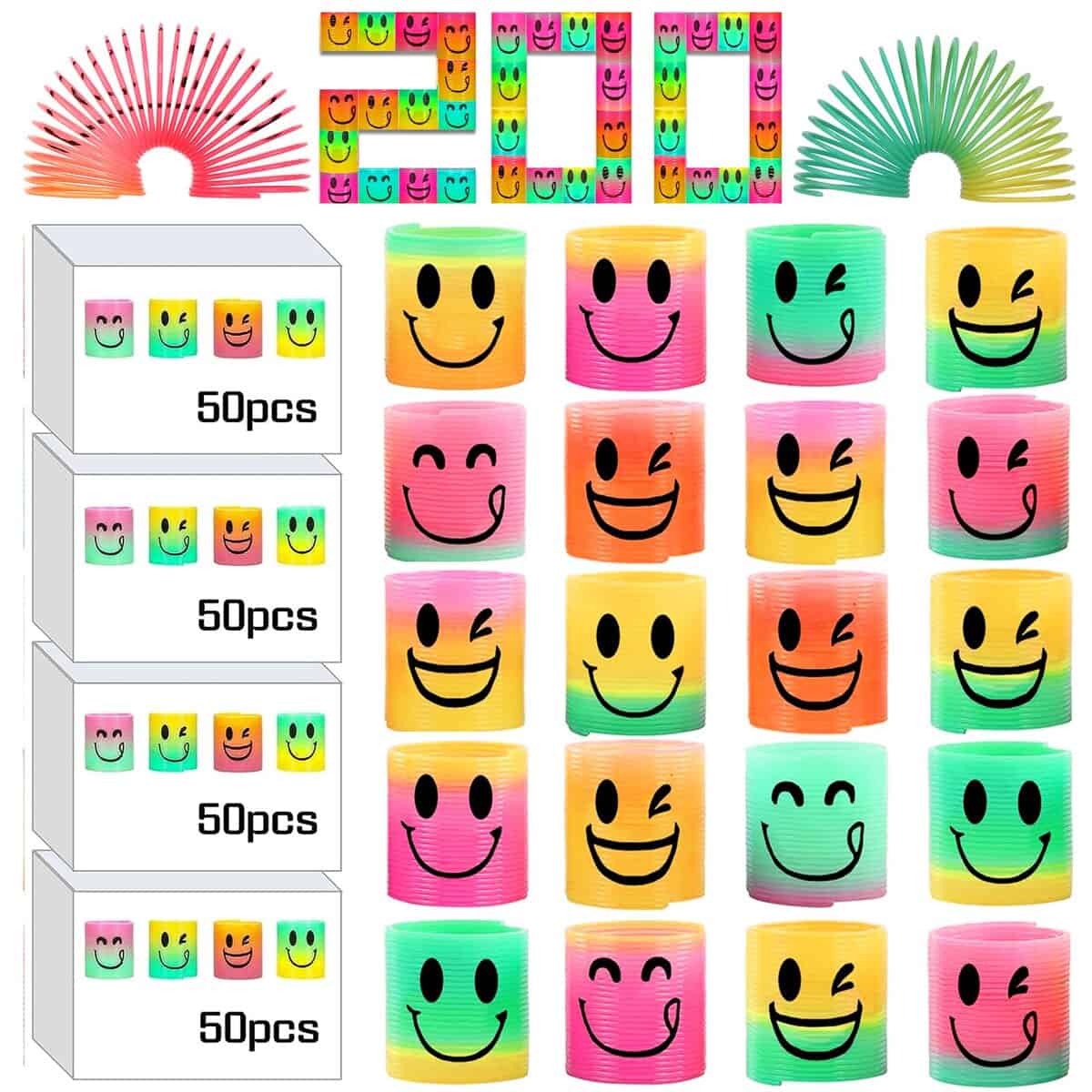 AZEN 200 Pcs Mini Spring Party Favors para Niños 3-5 4-8,