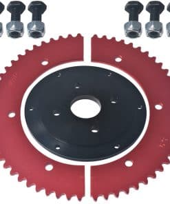 Adaptador de piñón dividido VCUJSUC 59T con -Negro